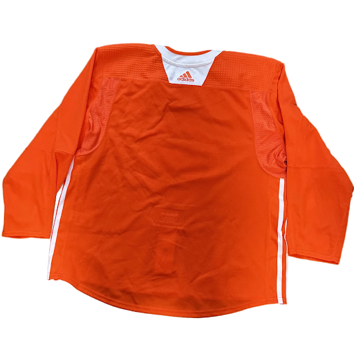 LNH - Nouveau maillot d'entraînement Adidas des Flyers de Philadelphie - (Orange)